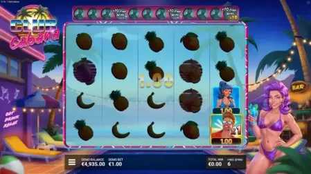 Club Cabana slot screenshot 4