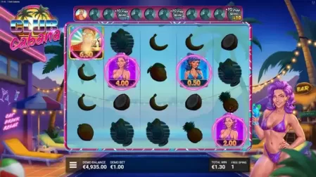 Club Cabana slot screenshot 5