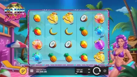 Club Cabana slot screenshot 1