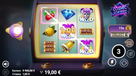 Cosmic Jokers slot screenshot 3