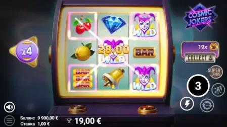 Cosmic Jokers slot screenshot 4
