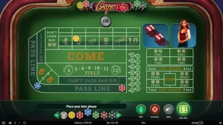 Craps slot screenshot 2