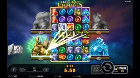 Electric Elements slot screenshot 5