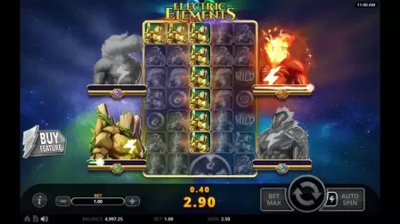 Electric Elements slot screenshot 3