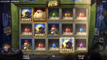 Feasting Fox slot screenshot 2
