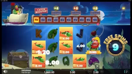Fish 'Em Up slot screenshot 4