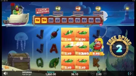 Fish 'Em Up slot screenshot 5