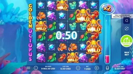 Golden Octopus slot screenshot 3