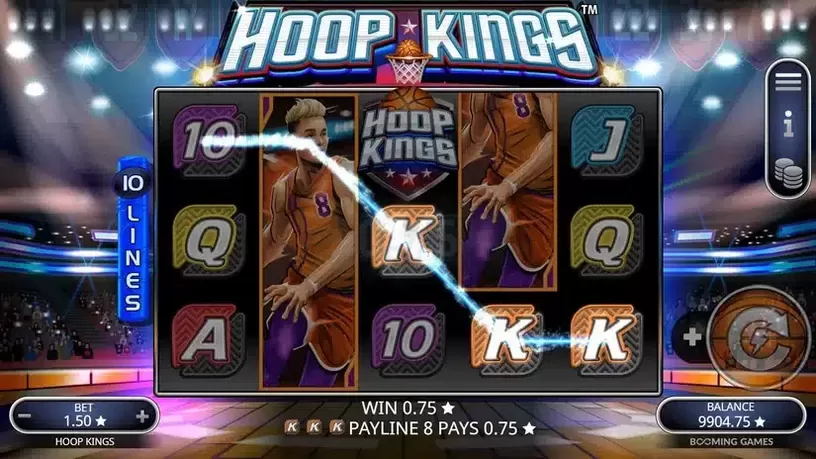Hoop Kings slot screenshot 3