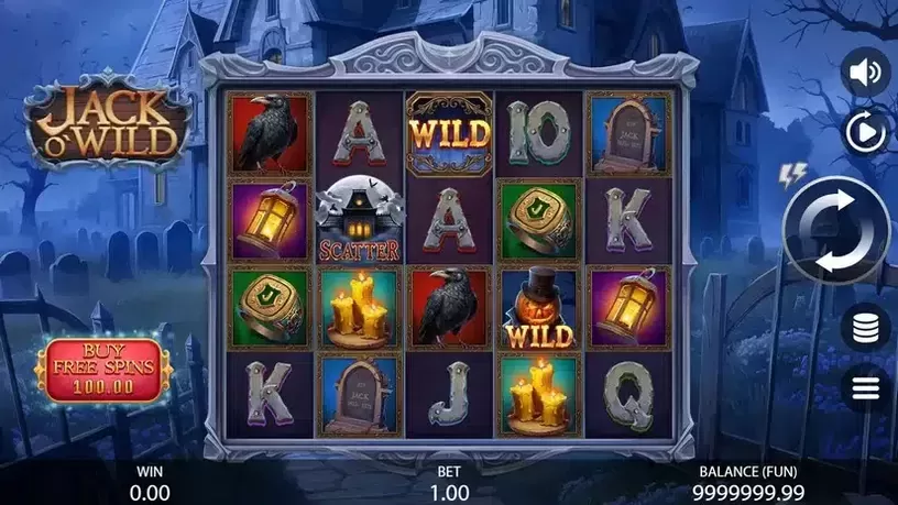 Jack O'Wild slot screenshot 1