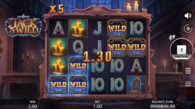 Jack O'Wild slot screenshot 4