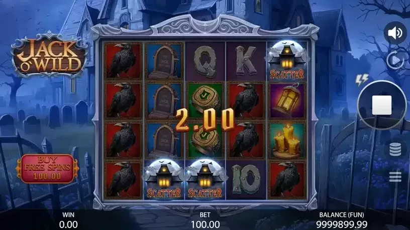 Jack O'Wild slot screenshot 2