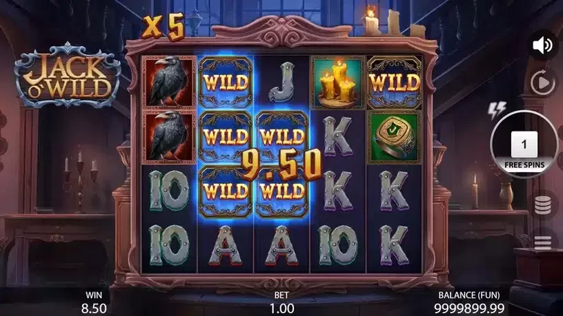 Jack O'Wild slot screenshot 5