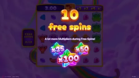 Jelly Valley slot screenshot 3
