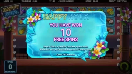 Juiced DuoMax slot screenshot 2