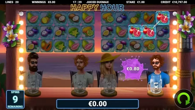 Juiced DuoMax slot screenshot 3