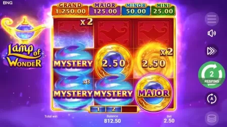 Lamp of Wonder slot screenshot 5