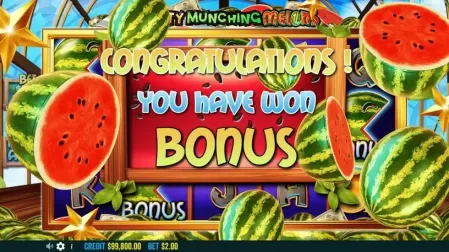 Mighty Munching Melons slot screenshot 3