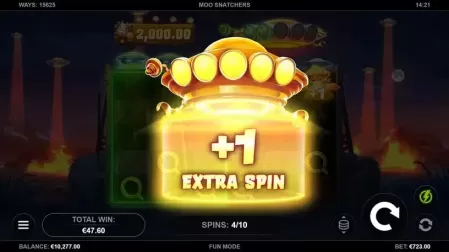 Moo Snatchers slot screenshot 4