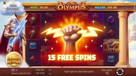 Olympus TRUEWAYS slot screenshot 3