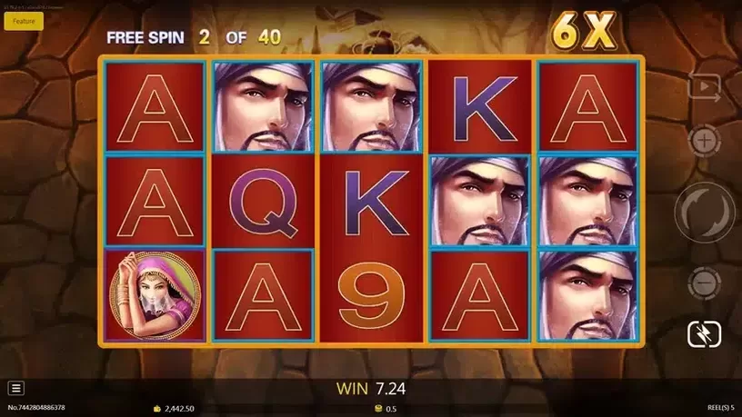 Open Sesame slot screenshot 5