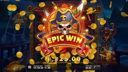 Pirate Bonanza 2 slot screenshot 6