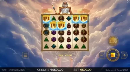 Reborn of Zeus 3000 slot screenshot 2