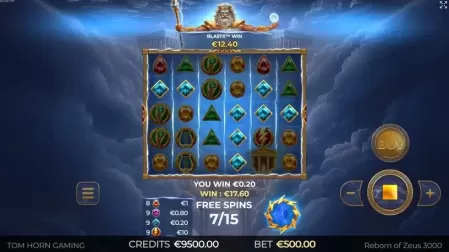 Reborn of Zeus 3000 slot screenshot 5