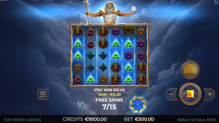 Reborn of Zeus 3000 slot screenshot 4