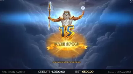 Reborn of Zeus 3000 slot screenshot 3