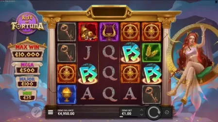 Rise of Fortuna slot screenshot 2