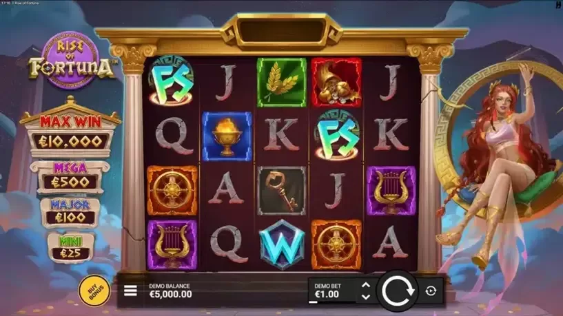 Rise of Fortuna slot screenshot 