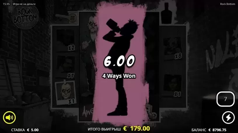Rock Bottom slot screenshot 5
