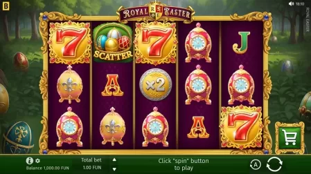 Royal Easter slot screenshot 1