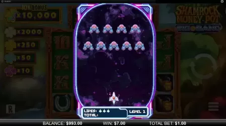 Shamrock Money Pot slot screenshot 3