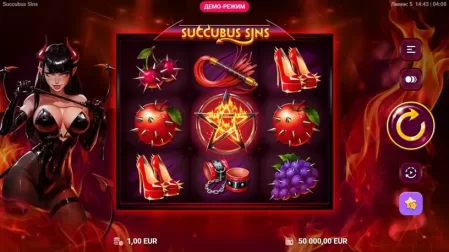 Succubus Sins slot screenshot 1