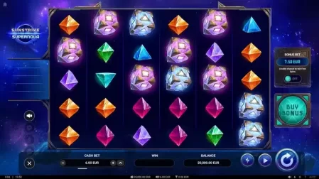 Sunstrike Supernova slot screenshot 1
