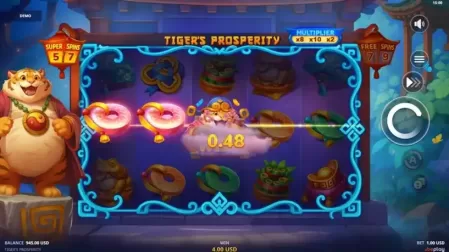 Tigers Prosperity slot screenshot 4