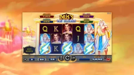 Zeus's Thunderbolt slot screenshot 2