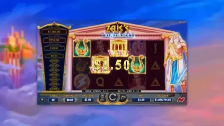Zeus's Thunderbolt slot screenshot 4