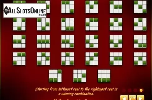 Paytable 4. 27 Hot Lines Delux from Zeus Play