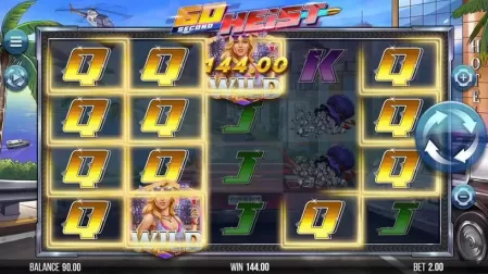 60 Second Heist slot screenshot 8