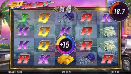 60 Second Heist slot screenshot 3