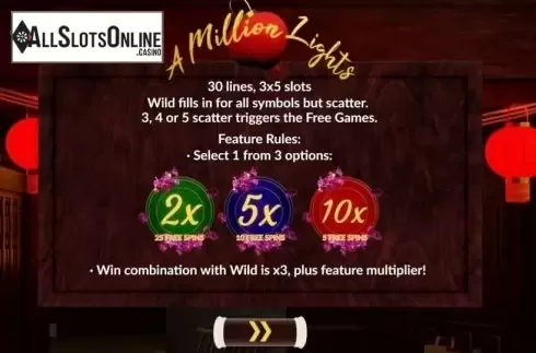 Start Screen. A Million Lights from Maverick