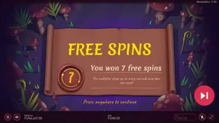 Abrakadabra slot screenshot 4