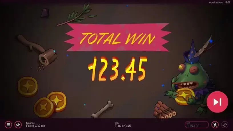 Abrakadabra slot screenshot 5