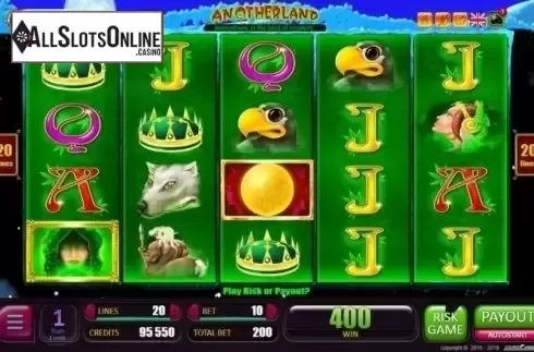 Win Screen. Anotherland from Belatra Games