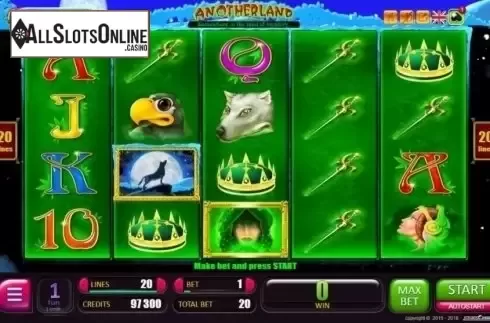 Reel Screen. Anotherland from Belatra Games