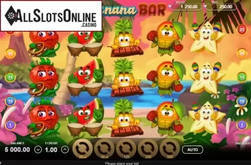 Reel Screen. Banana Bar from Gamzix