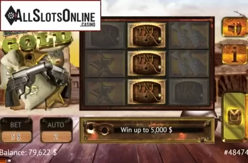 Win Screen. Bandit’s Gold from Vermantia